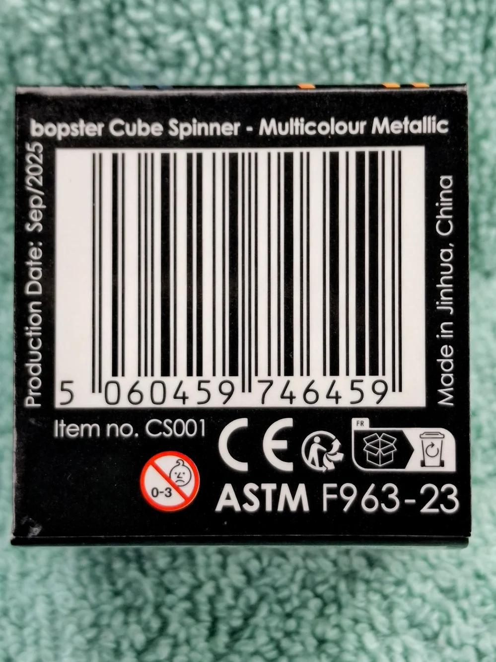 VIRAL Bopster Cube Spinner Fidget Toy! BRAND NEW IN BOX Stress Relief Age 8+